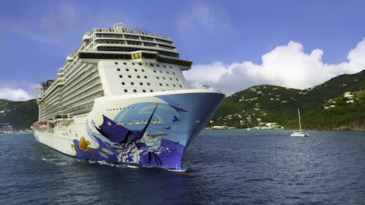 Norwegian Escape in Tortola