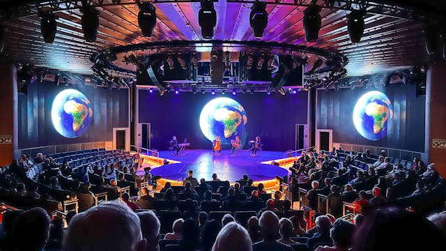 World Stage on a Holland America Line ship