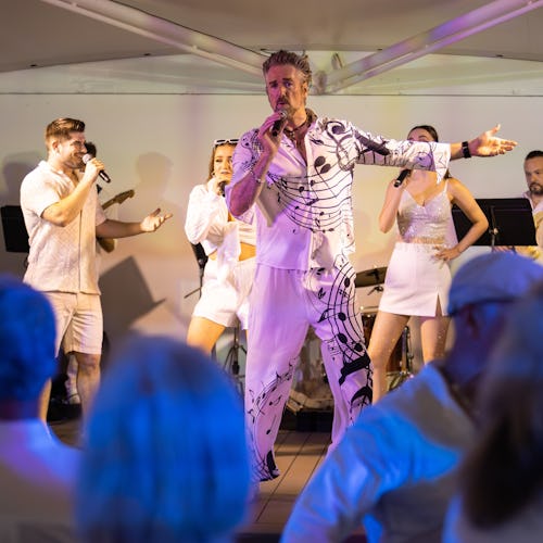 White night onboard an Azamara ship