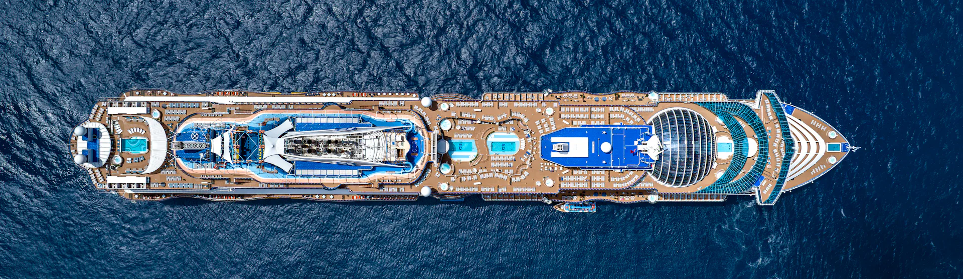 Sun Princess aerial