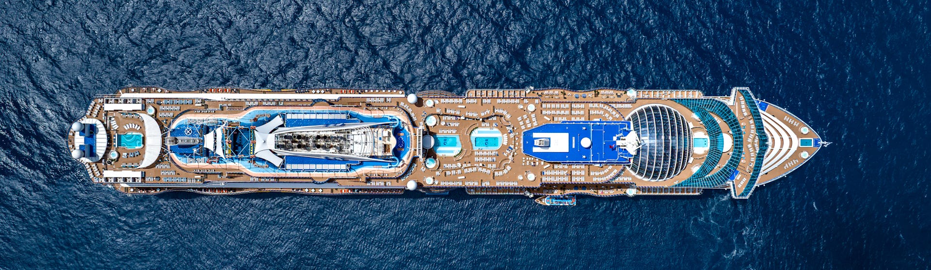 Sun Princess aerial