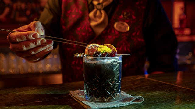 Spellbound cocktails onboard Sun Princess