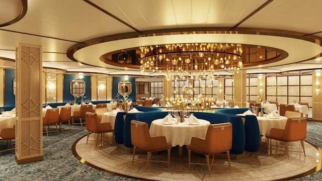 Sabatini’s Italian Trattoria onboard Sun Princess (render)
