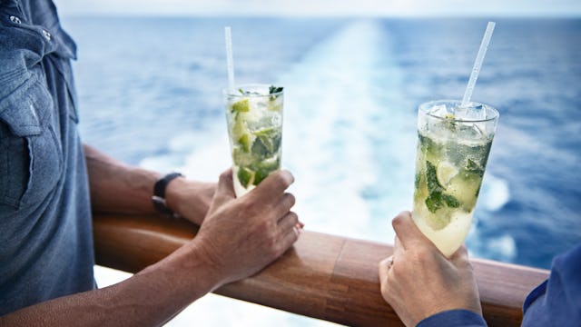 Drinks onboard a Majestic Princess cruise