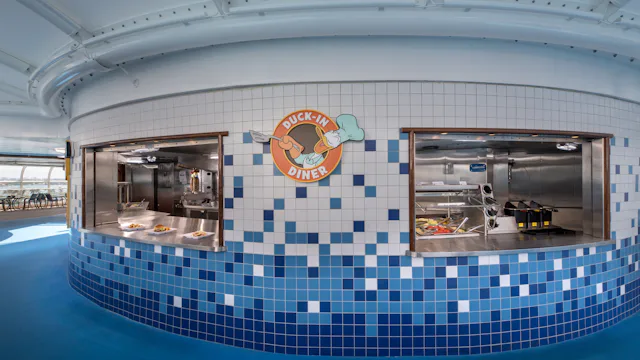 Duck-In Diner on Disney Magic