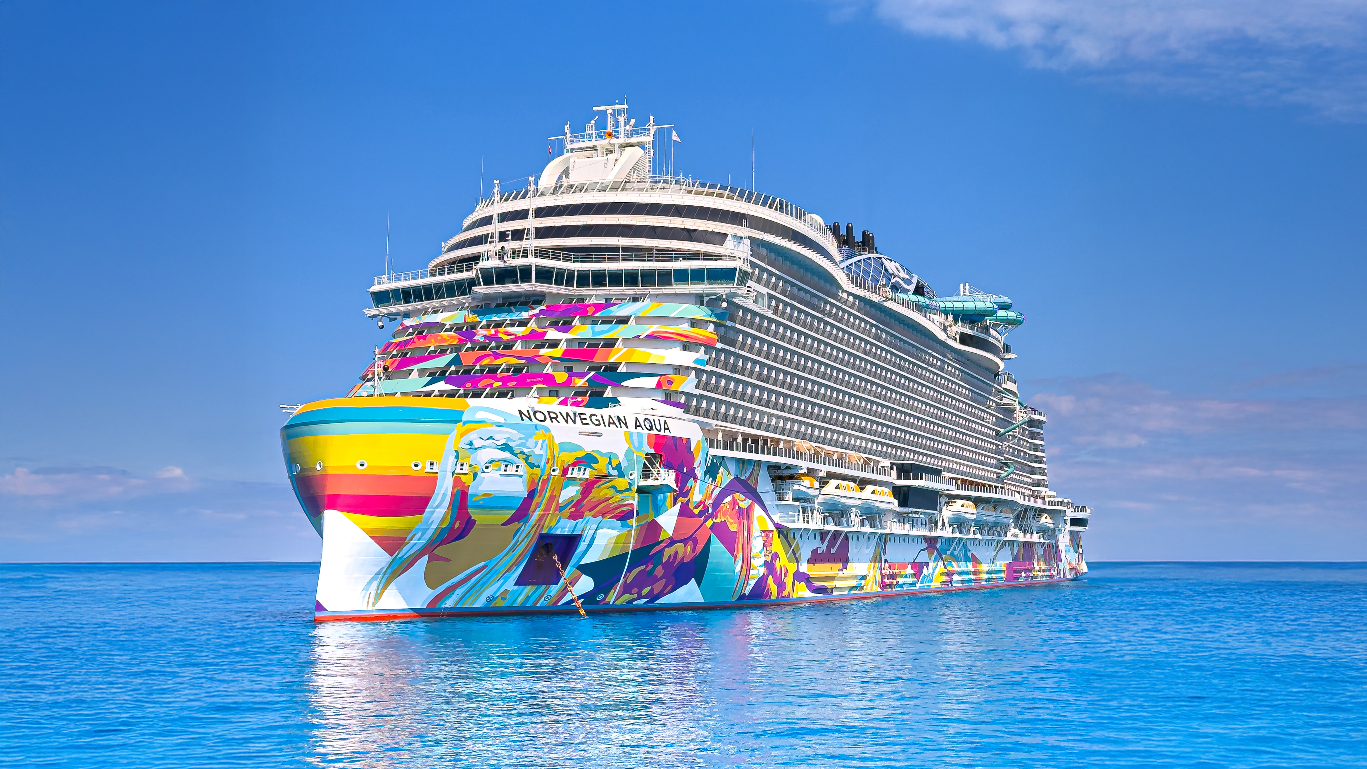 Norwegian Aqua Exterior Aerial