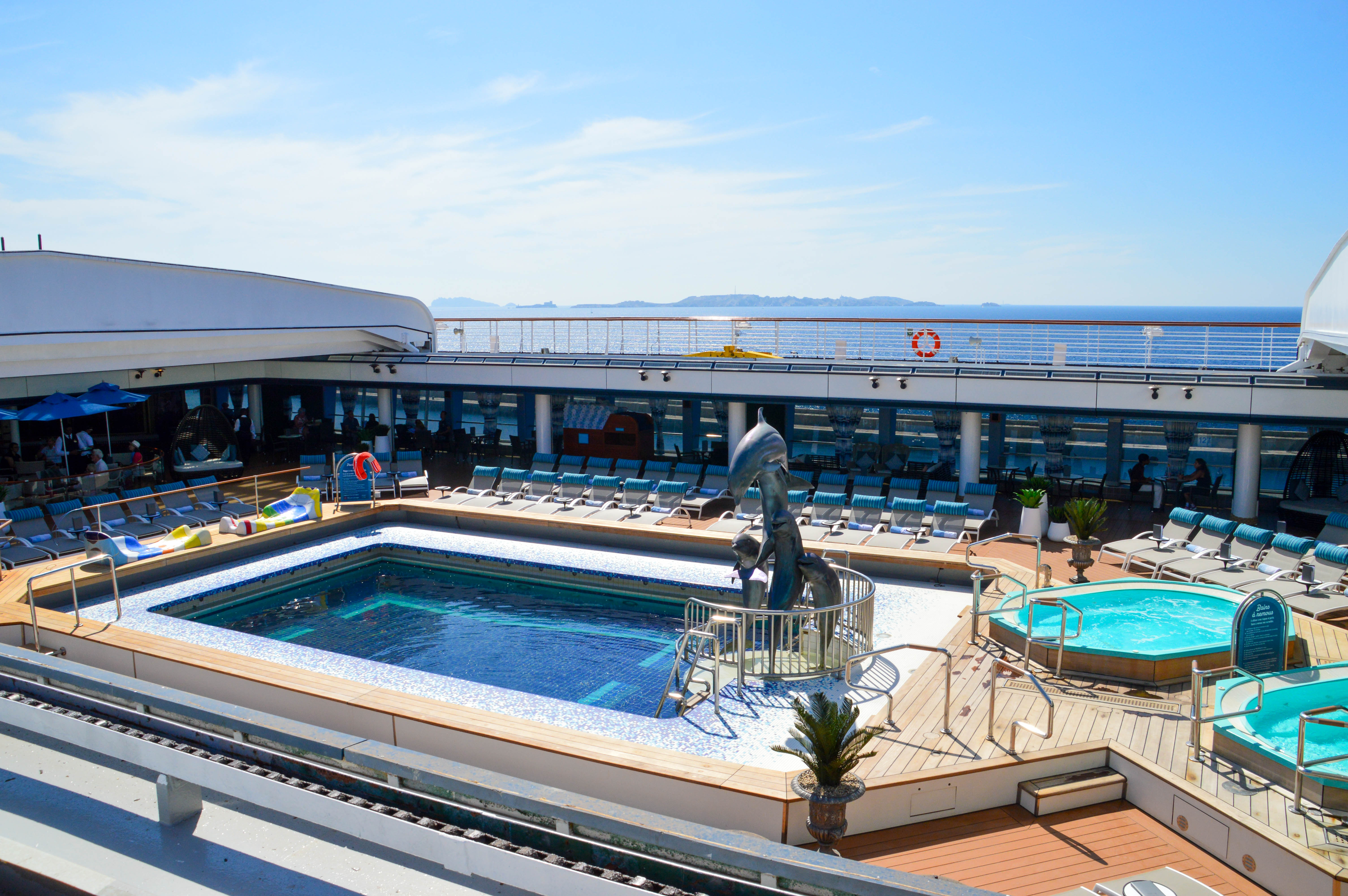 Pool deck on Renaissance
