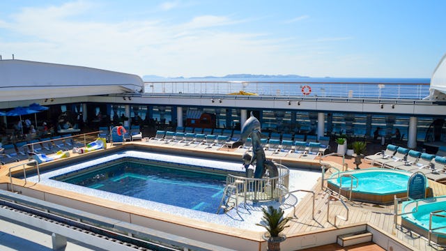 Pool deck on Renaissance