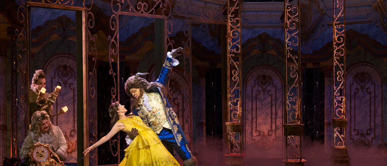 Beauty and the Beast entertainment on Disney Dream
