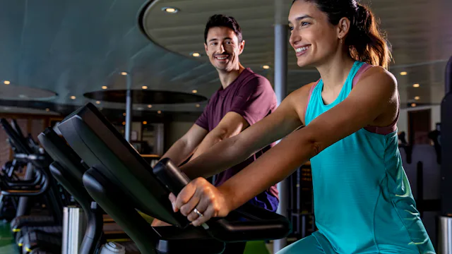 Fitness Centre on Disney Magic