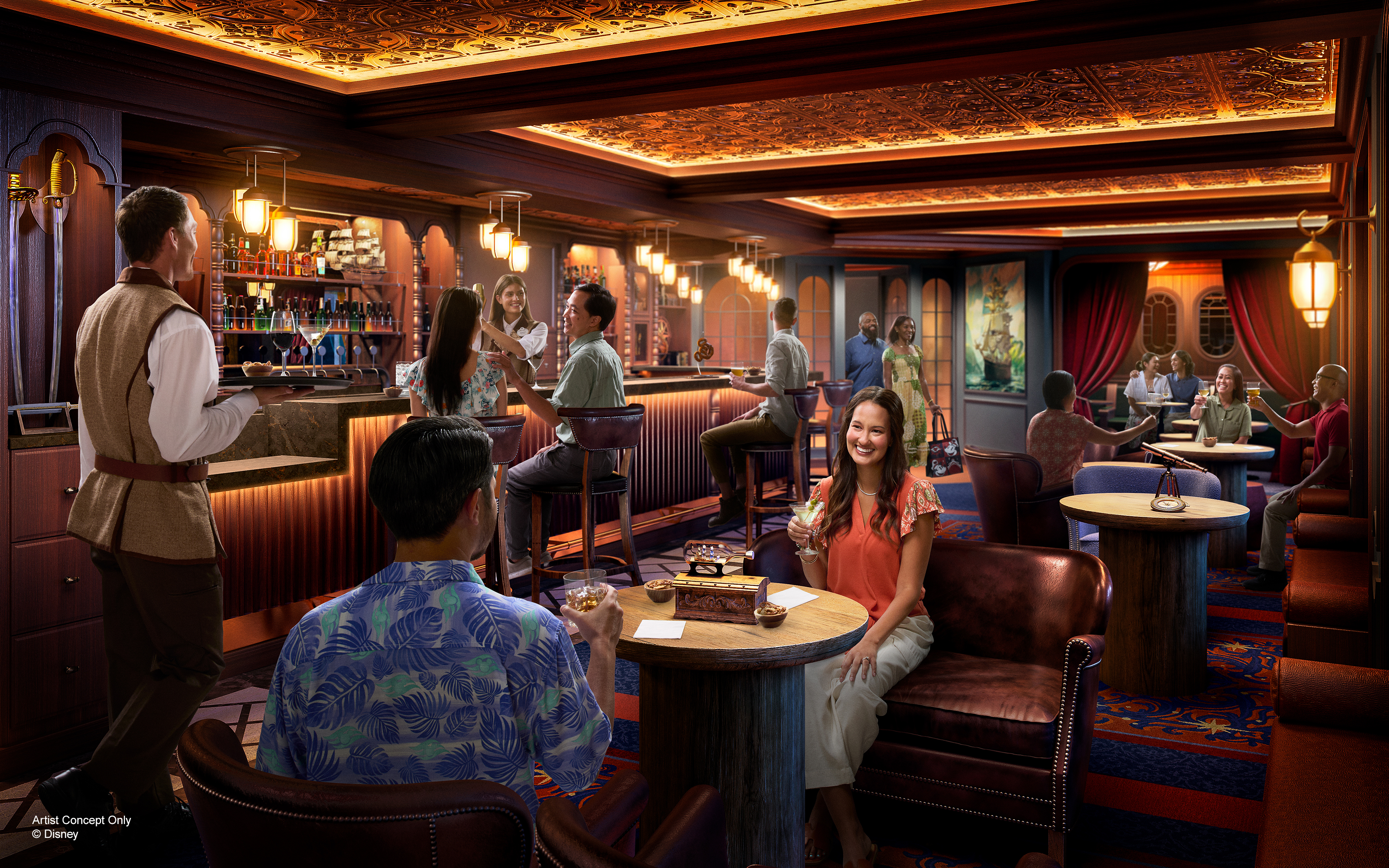 Buccaneer Bar Disney Adventure
