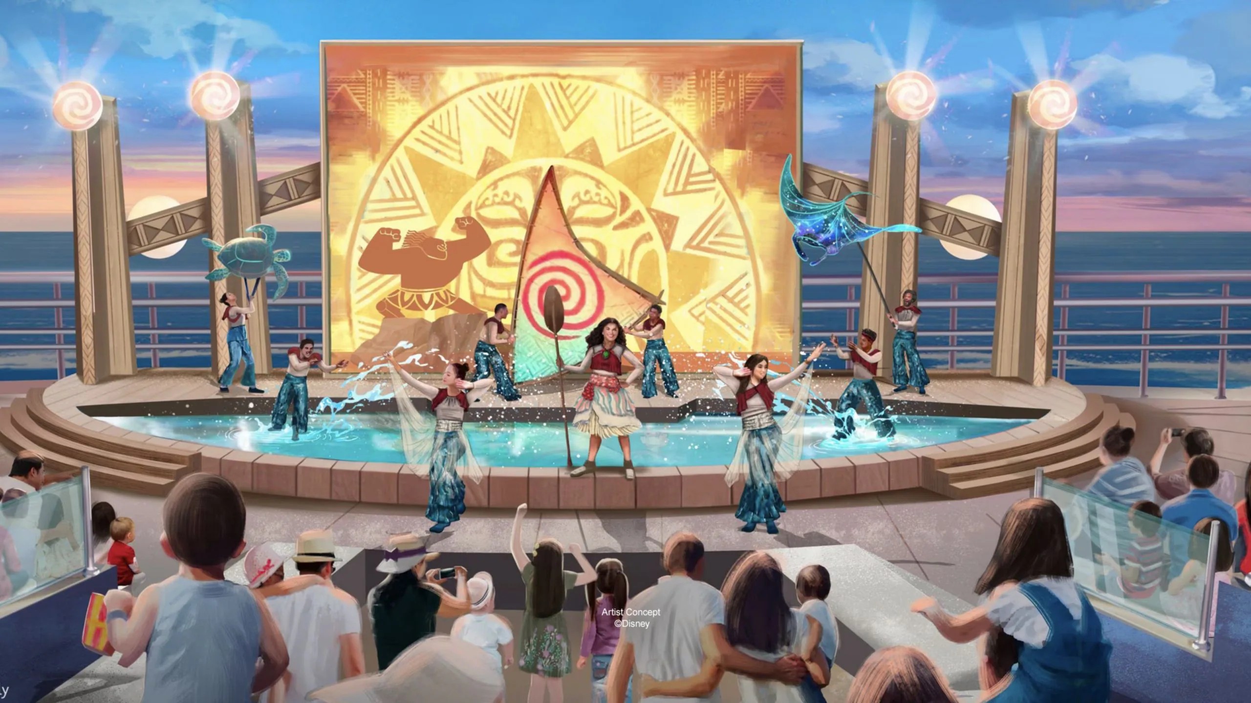 Moana - Call of the Sea Show Disney Adventure