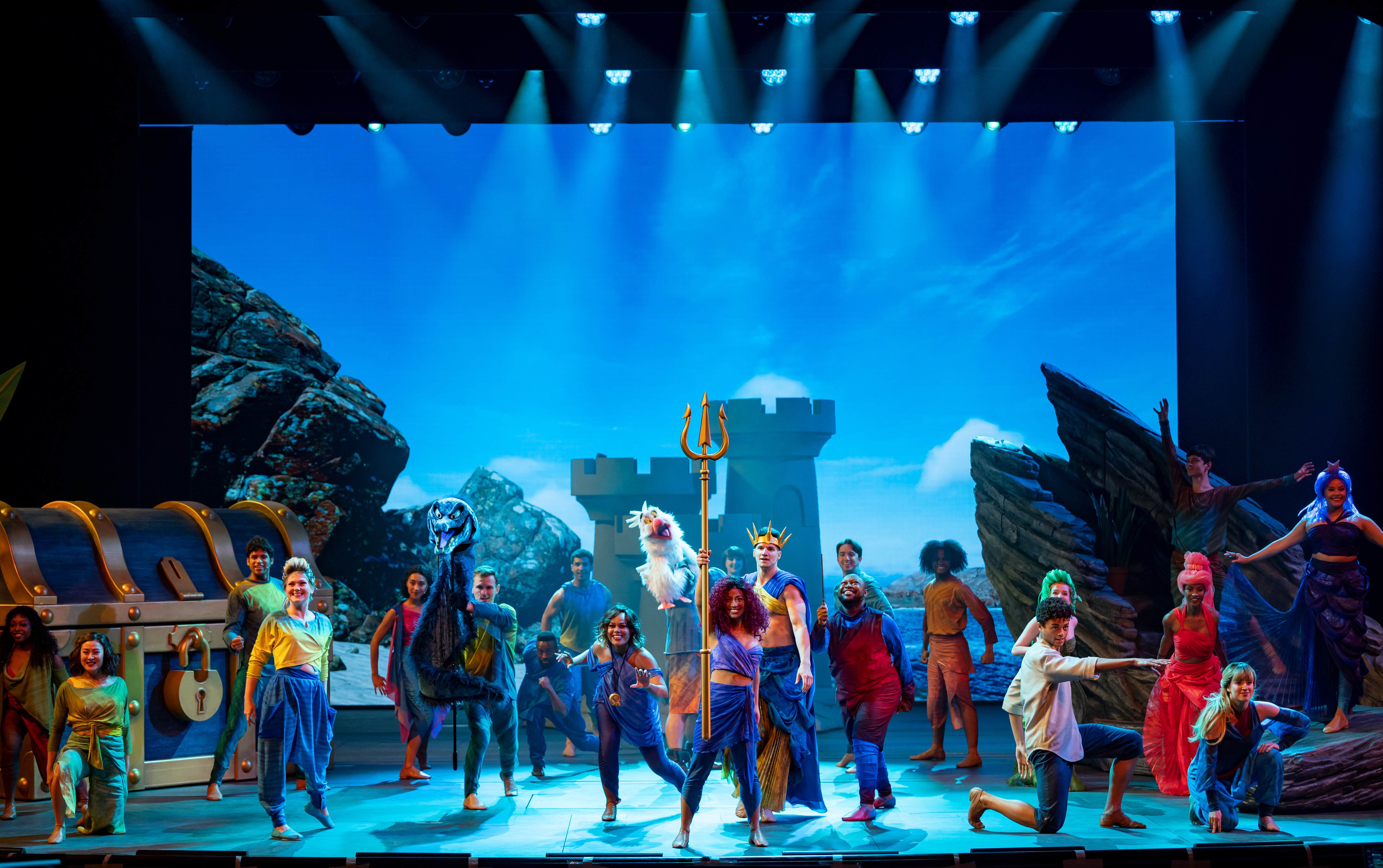Disney Wish The Little Mermaid show