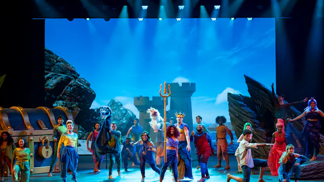 Disney Wish The Little Mermaid show