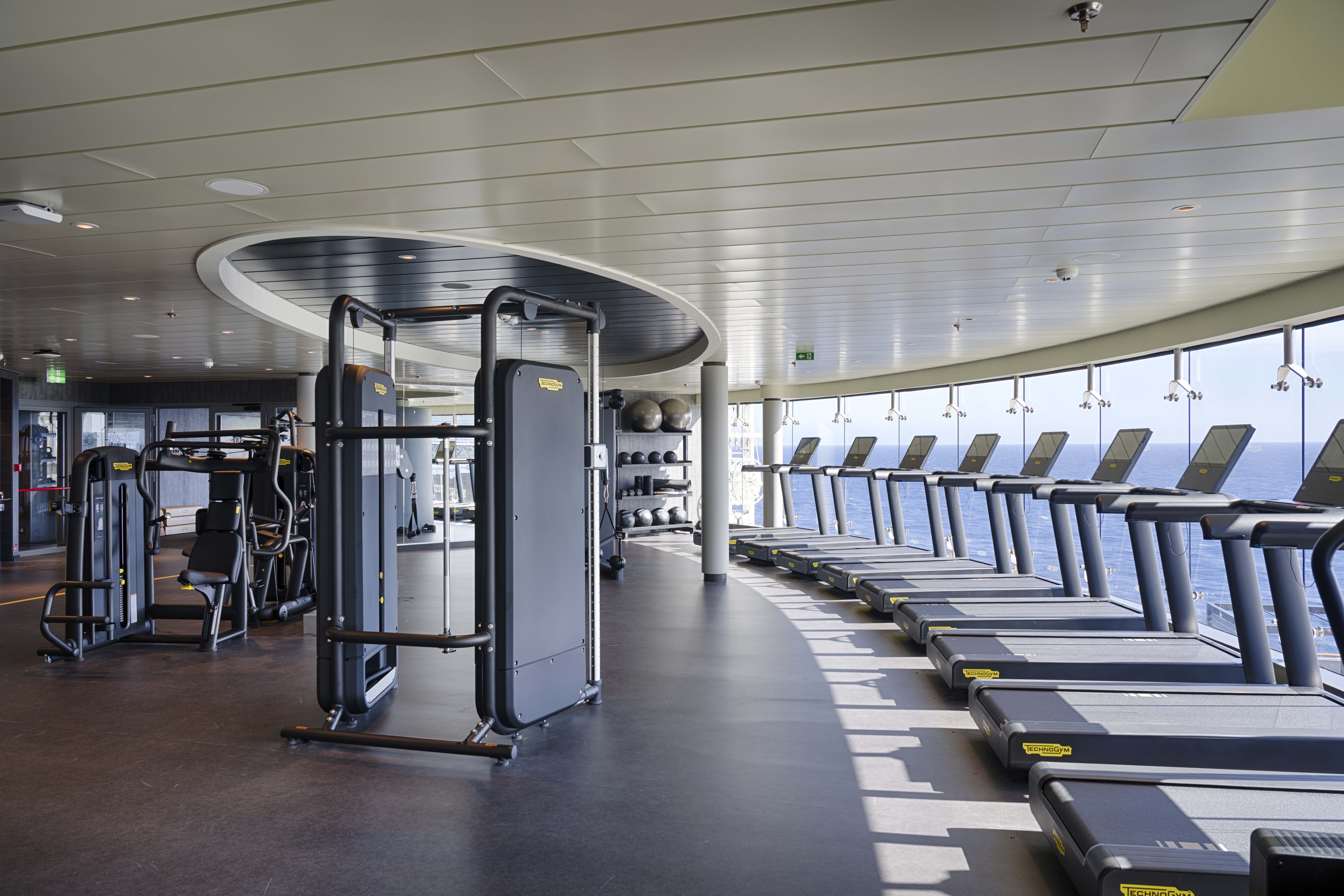 MSC World Atlantic, MSC Gym Powered By Technogym