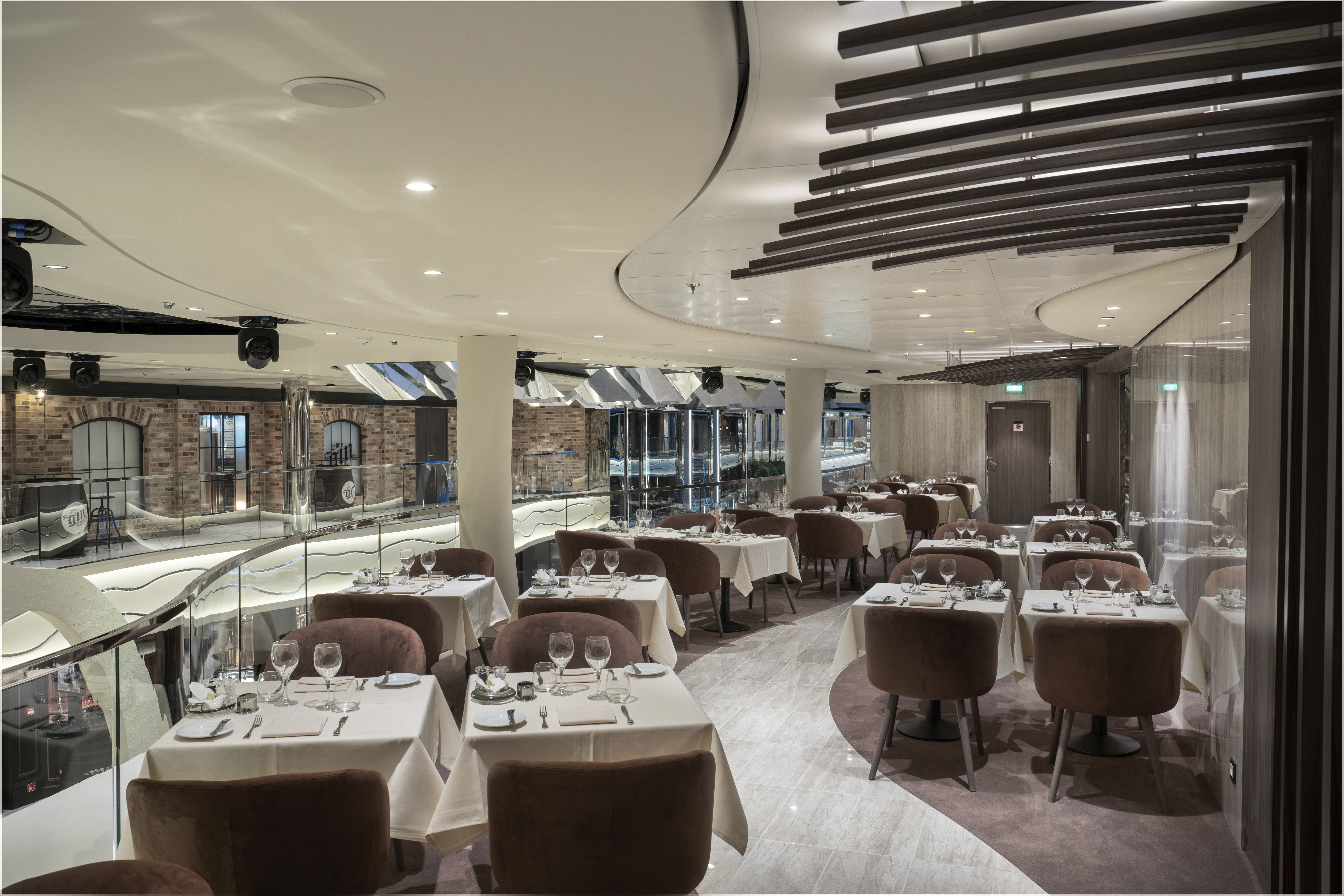 Les Dunes Restaurant on MSC World Asia