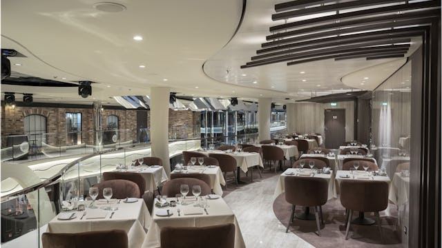 Les Dunes Restaurant on MSC World Asia