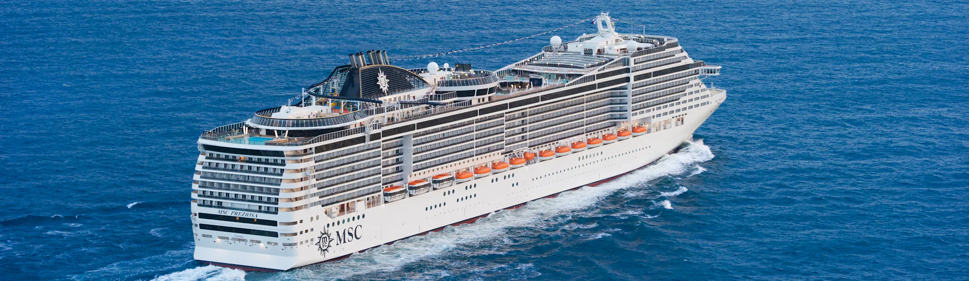 MSC Cruises Preziosa Ship Exterior