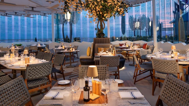 Bora Restaurant on Celebrity Xcel