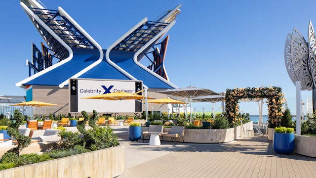 Celebrity Xcel Rooftop Garden