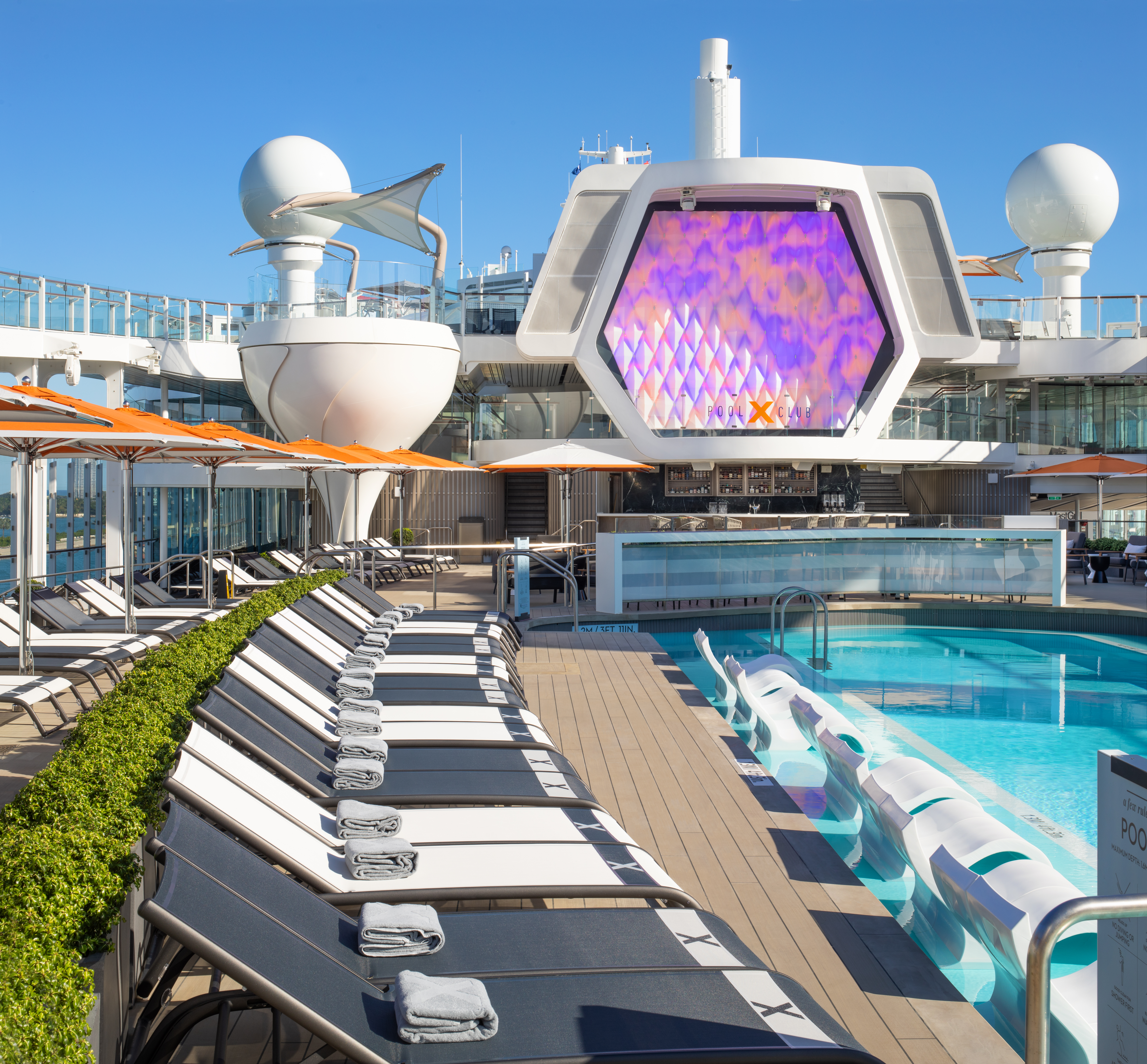 Celebrity Xcel pool club