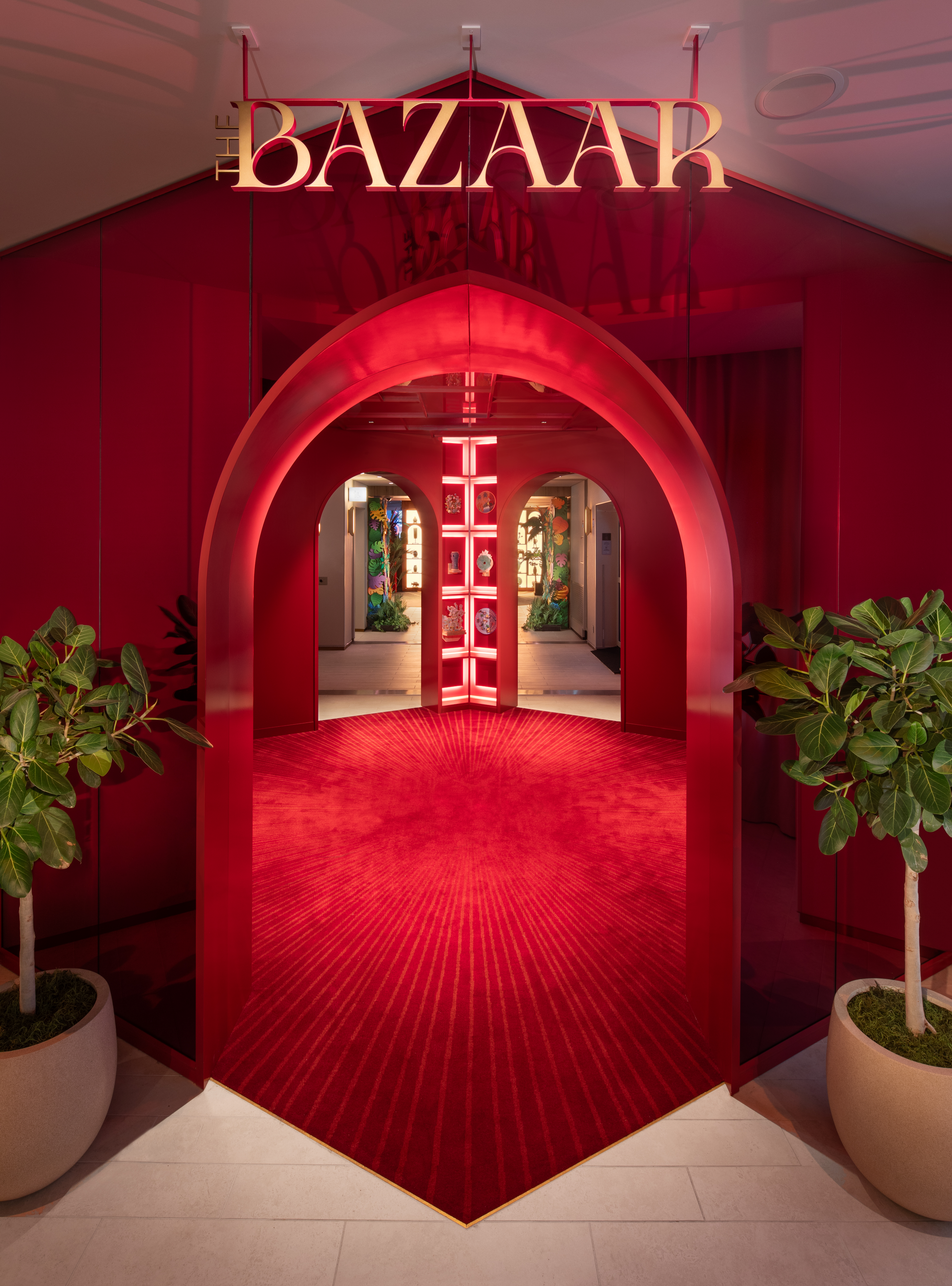 The portal at The Bazaar on Celebrity Xcel