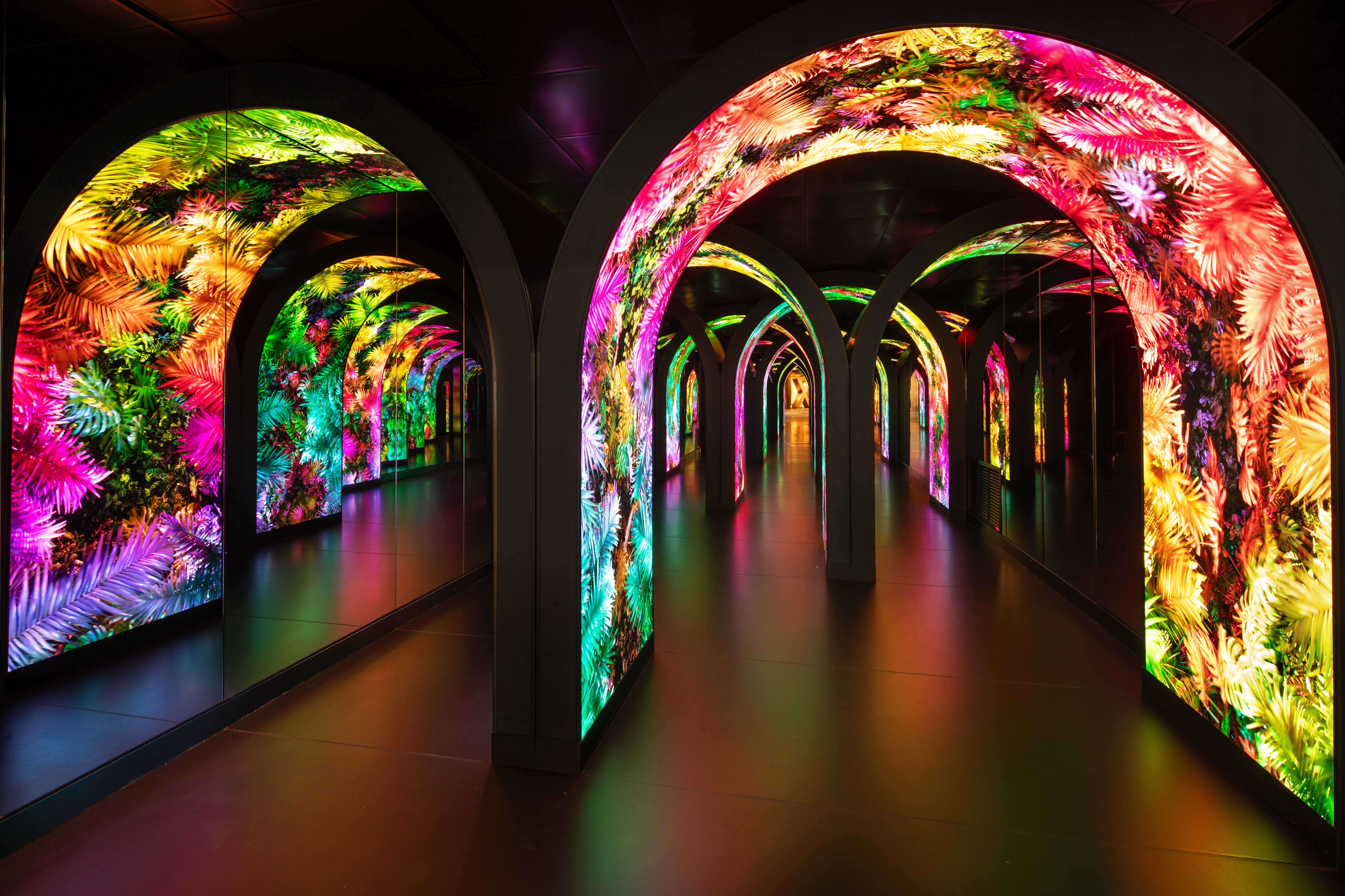 Celebrity Xcel Carnival Tunnel in the Bazaar