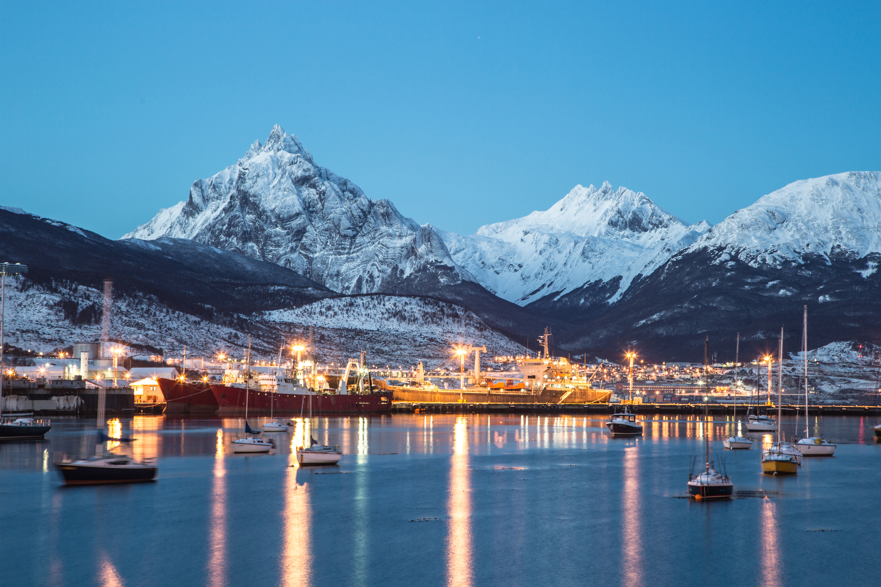 Ushuaia, Argentina skyline