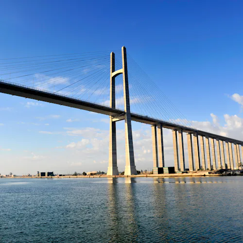 The Suez Canal Bridge