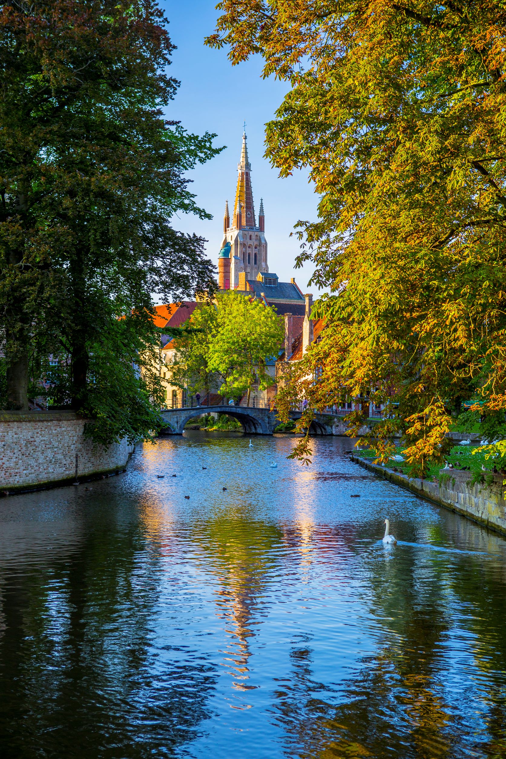Early Autumn in Bruges and Normandy