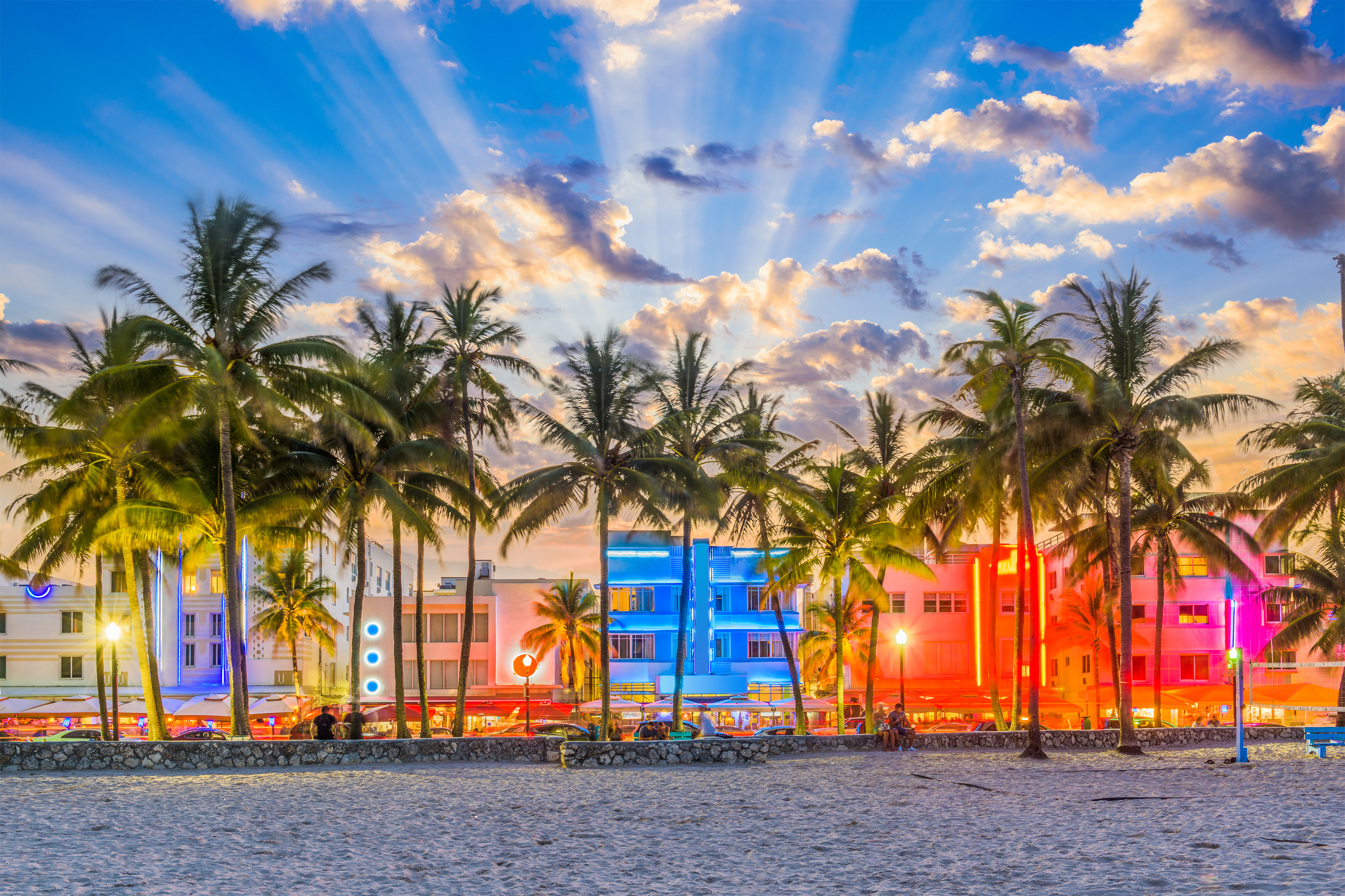 Art Deco buildings in Miami