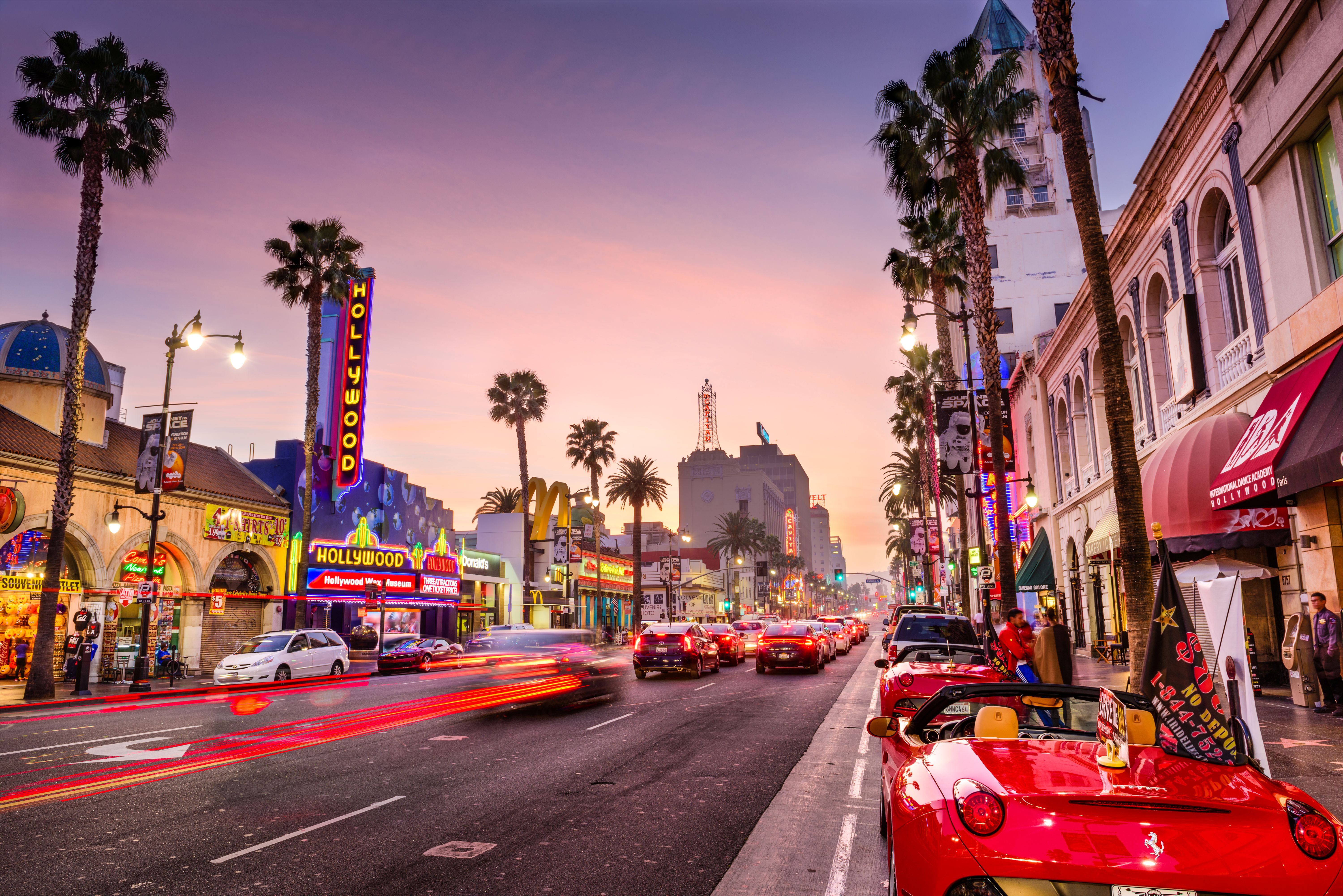 View of Hollywood in Los Angeles